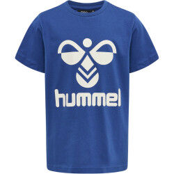 hummel hmlTRES T-Shirt Kinder 8558 - sodalite blue 104