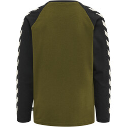 hummel hmlBOYS Langarmshirt Jungen 6086 - dark olive 104