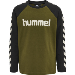 hummel hmlBOYS Langarmshirt Jungen 6086 - dark olive 134