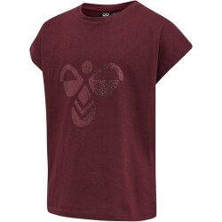 hummel hmlDIEZ T-Shirt Mädchen 3430 - windsor wine 140