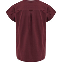 hummel hmlDIEZ T-Shirt Mädchen 3430 - windsor wine 140