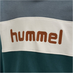 hummel hmlMORTEN Hoodie Jungen 6470 - deep teal 110