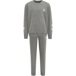 hummel hmlVENTI Trainingsanzug Kinder 2800 - medium melange 140