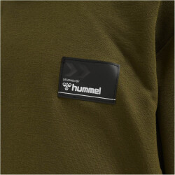 hummel hmlEDWARD Hoodie Jungen 6086 - dark olive 104