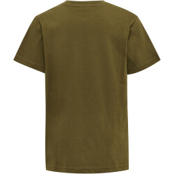 hummel hmlTOMB T-Shirt Kinder 6086 - dark olive 104/110