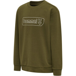 hummel hmlTOMB Sweatshirt Kinder 6086 - dark olive 122/128