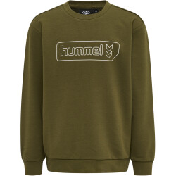hummel hmlTOMB Sweatshirt Kinder 6086 - dark olive 122/128
