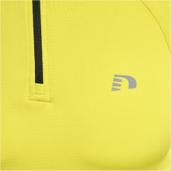 newline nwlLAKEWOOD 1/2-Zip Laufshirt Damen 0757 - sulphur spring XL