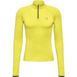 newline nwlLAKEWOOD 1/2-Zip Laufshirt Damen 0757 - sulphur spring XS