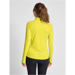 newline nwlLAKEWOOD 1/2-Zip Laufshirt Damen 0757 - sulphur spring XS