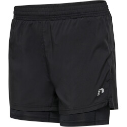 newline nwlKANSAS 2in1 Laufshorts Damen 2001 - black M