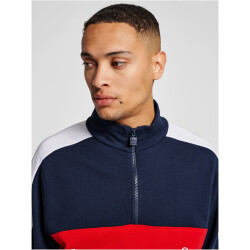 hummel hmlC CLAUDE 1/2-Zip Sweatshirt 7666 - peacoat L