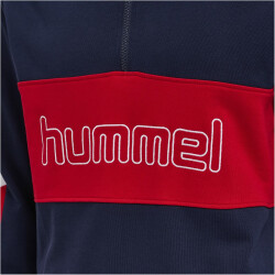 hummel hmlC CLAUDE 1/2-Zip Sweatshirt 7666 - peacoat L
