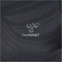 hummel hmlONGRID Seamless langarm Funktionsshirt Damen 2715 - jet black/forged iron XXL