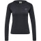 hummel hmlONGRID Seamless langarm Funktionsshirt Damen 2715 - jet black/forged iron S