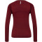 hummel hmlONGRID Seamless langarm Funktionsshirt Damen 3135 - rhubarb/nasturtium XXL
