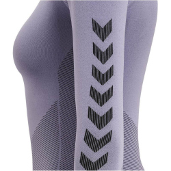 hummel First Seamless langarm Funktionsshirt Damen 3106 - lavender melange M/L