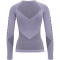 hummel First Seamless langarm Funktionsshirt Damen 3106 - lavender melange XS/S