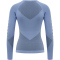 hummel First Seamless langarm Funktionsshirt Damen 7121 - bel air blue XS/S