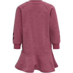 hummel hmlSALLY langarm Baby-Kleid 4698 - earth red 56