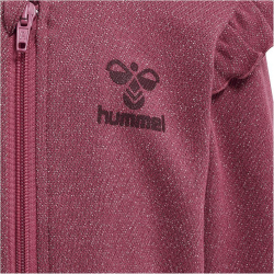hummel hmlSALLY Baby-Zipjacke 4698 - earth red 74