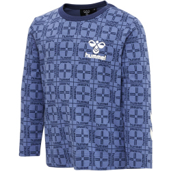 hummel hmlCHECK Baby-Sweatshirt 7049 - blue horizon 56