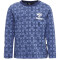 hummel hmlCHECK Baby-Sweatshirt 7049 - blue horizon 56