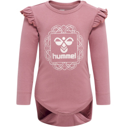 hummel hmlFRIK langarm Baby-Body 4337 - dusty rose 62