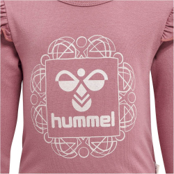 hummel hmlFRIK langarm Baby-Body 4337 - dusty rose 62