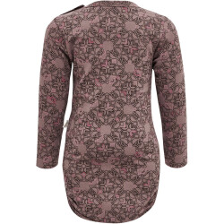 hummel hmlFIA langarm Baby-Body 8100 - deep taupe 56