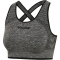 hummel hmlMT UNA Seamless Sport-BH Damen 2508 - black melange XS