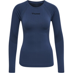 hummel hmlSHAPING Seamless Funktionsshirt Damen 7954 - insignia blue L