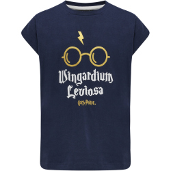 hummel hmlHARRY POTTER DIEZ T-Shirt Kinder 1009 - black iris 104