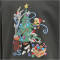 hummel hmlBUGS BUNNY DOS Sweatshirt Kinder 2336 - dark shadow 116