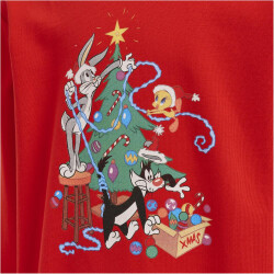 hummel hmlBUGS BUNNY DOS Sweatshirt Kinder 3991 - fiery red 110