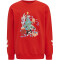 hummel hmlBUGS BUNNY DOS Sweatshirt Kinder 3991 - fiery red 110