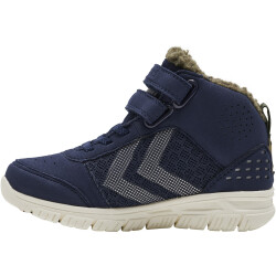 hummel Crosslite hummelTEX Mid-Top Winter Sneaker wasserabweisend gefüttert Kinder 1009 - black iris 23