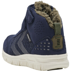 hummel Crosslite hummelTEX Mid-Top Winter Sneaker wasserabweisend gefüttert Kinder 1009 - black iris 23