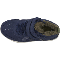 hummel Crosslite hummelTEX Mid-Top Winter Sneaker wasserabweisend gef&uuml;ttert Kinder 1009 - black iris 33