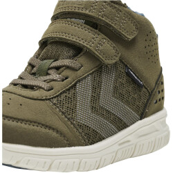 hummel Crosslite hummelTEX Mid-Top Winter Sneaker wasserabweisend gefüttert Kinder 6086 - dark olive 23