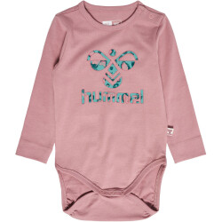 hummel hmlNETE langarm Baby-Body 4852 - woodrose 62