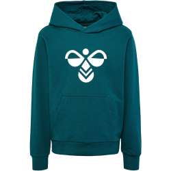 hummel hmlCUATRO Hoodie Kinder 6470 - deep teal 140