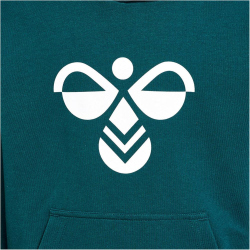 hummel hmlCUATRO Hoodie Kinder 6470 - deep teal 140