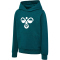 hummel hmlCUATRO Hoodie Kinder 6470 - deep teal 140