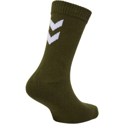5er Pack hummel hmlMAKE MY DAY Socken Kinder 6086 - dark olive 24-27