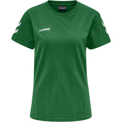 hummel GO Baumwoll T-Shirt Damen kurzarm 6235 - jelly bean XS