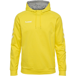 hummel GO Baumwoll Hoodie Herren 5269 - blazing yellow M