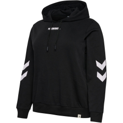 hummel hmlLEGACY Plussize Hoodie Damen 2001 - black 3XL
