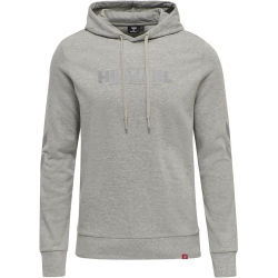 hummel hmlEGACY Plussize Logo Hoodie Herren 2006 - grey melange 3XL
