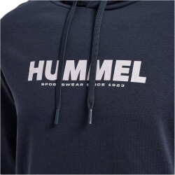 hummel hmlEGACY Plussize Logo Hoodie Herren 7429 - blue nights XXL